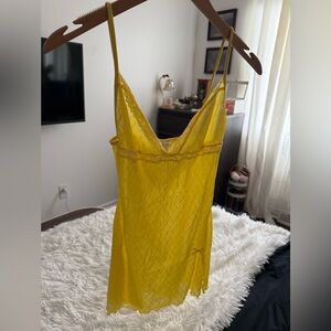 Vintage LaSenza Yellow Lace Babydoll🦢